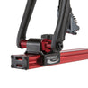 Close up of Feedback Sports Sprint repair stand front dropout clamp