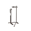 feedback recreational bike repair stand open next to a folded feedback recreational bike repair stand