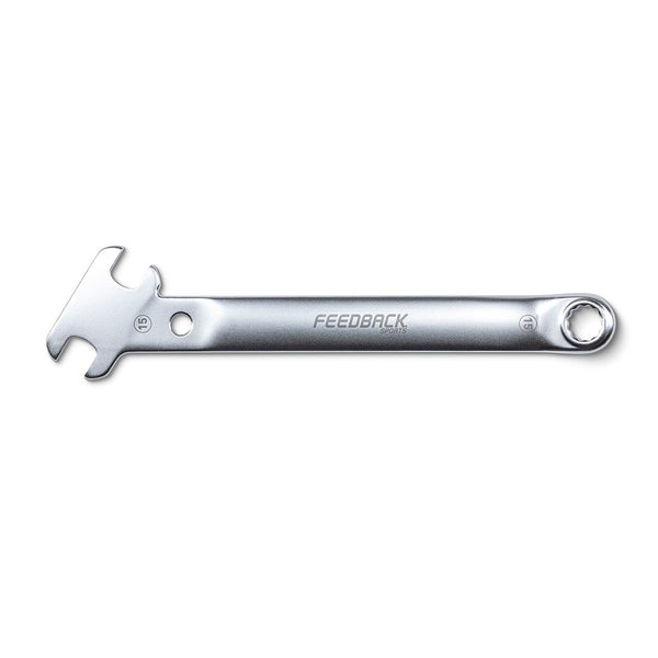 abbey pedal wrench Feedback Sports 15mm Pedal Combo Wrench