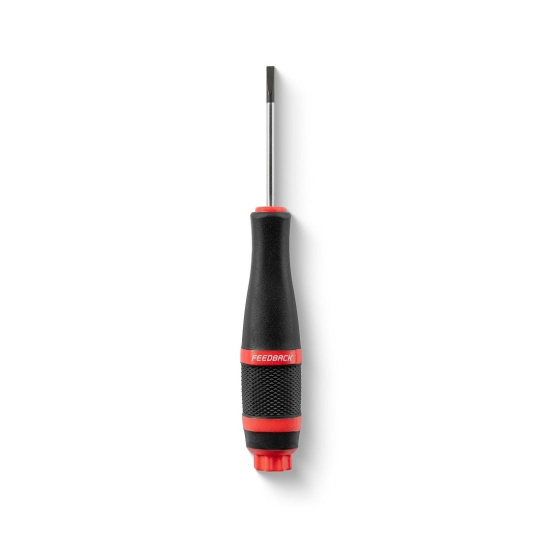 screwdriver on white background.