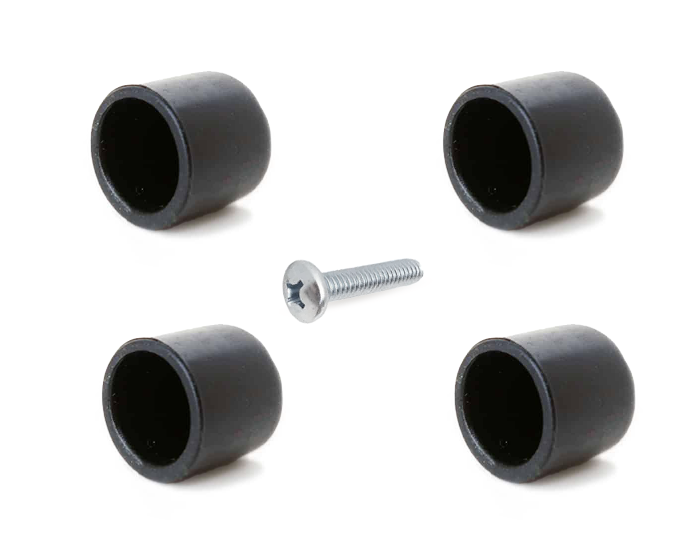 Velo Cache Replacement Foot Cap Set with Adjusting Screw