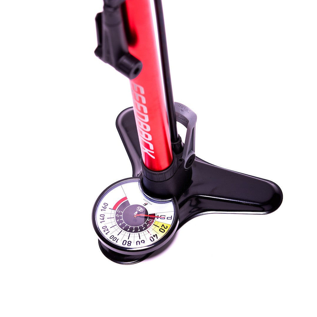 Pneuma CC Compact Charger Floor Pump Feedback Sports