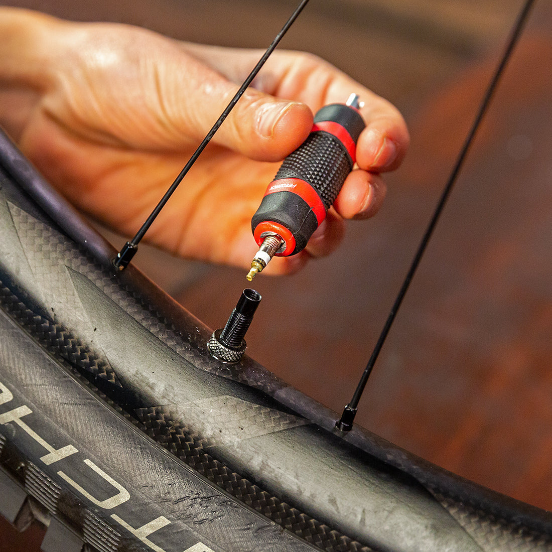 Bike Tire Valve Mtb Valve Core Removal Tool Rockshox Schrader